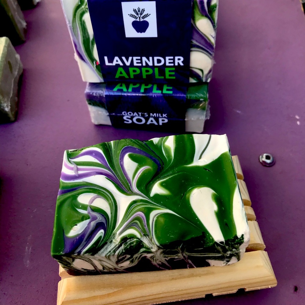 COPY - Lavender Apple goats milk soap